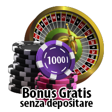 Bonus gratis senza depositare